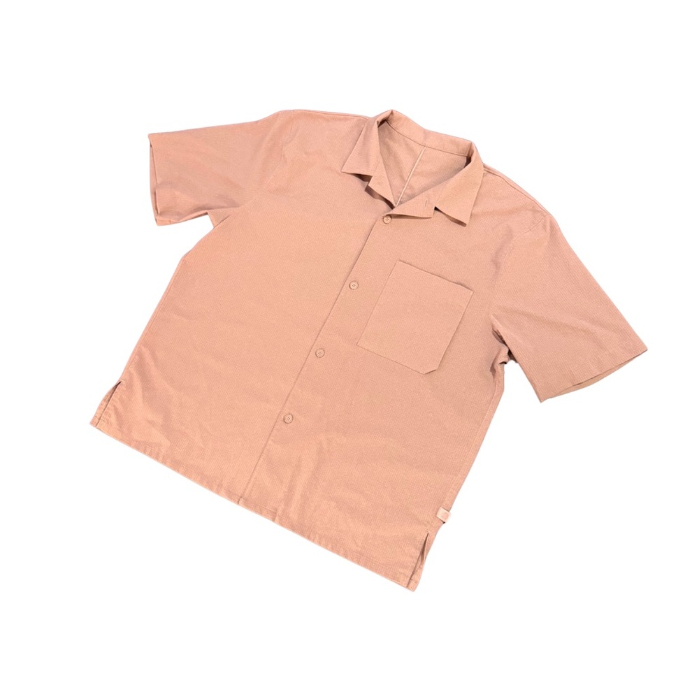 lululemon athletica Men's Casual Brown Button Down Shirt XL - Picture 5 of 5